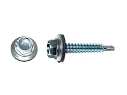 Саморез кровельный FF 4,8x29 мм Цинк Саморез кровельный FF 4,8x29 мм Цинк