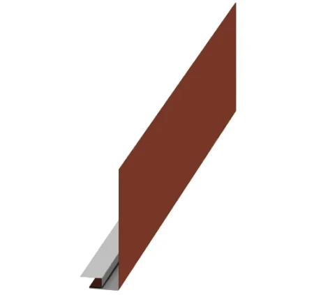 Планка карнизного свеса сложная  Металл Профиль 250x50x3000 0,5 PURETAN цвет RR 750