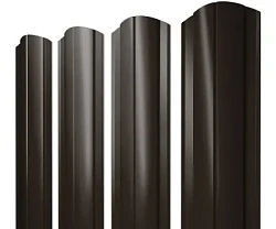 Штакетник Grand Line Полукруглый Slim Velur 0,5 фигурный