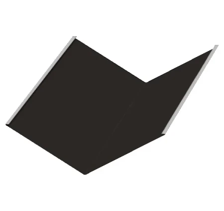 Планка ендовы нижняя Металл Профиль 298x298x2000 0,45 Полиэстер цвет RR 32