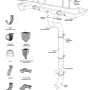 Крюк желоба d-150 мм усиленный короткий Aquasystem Premium Pural 4,0 RR 32 Крюк желоба d-150 мм усиленный короткий Aquasystem Premium Pural 4,0 RR 32
