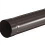 Труба круглая водосточная d-90 мм 1 м Aquasystem Premium Pural 0,6 RR 32