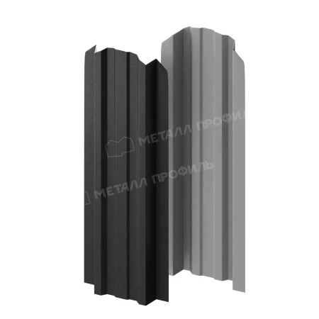 Прямоугольный Lane Valori 0,5 DarkGrey фигурный