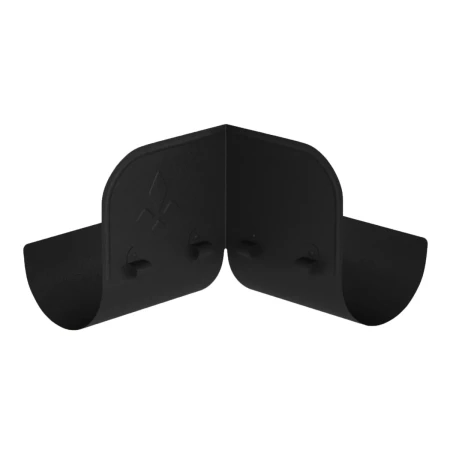 Ограничитель перелива желоба d-150 мм угловой Aquasystem Premium PU Matt 0,6 RAL 9005 Ограничитель перелива желоба d-150 мм угловой Aquasystem Premium PU Matt 0,6 RAL 9005