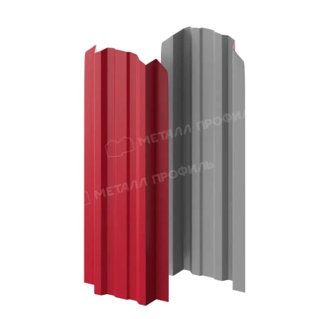 Прямоугольный Lane Полиэстер 0,45 RAL 3003 фигурный