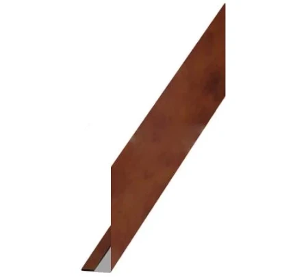 Планка карнизного свеса Металл Профиль 250x50x3000 0,5 CLOUDY цвет Anticato Терракотовый