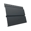 Металлосайдинг Гранд Лайн (Grand Line) Квадро Брус 0,5 Rooftop Matte (Стальной бархат)
