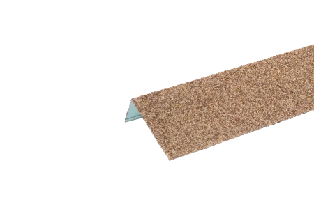 Наличник оконный металлический Hauberk (гранулят) песчаный