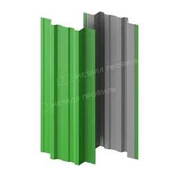 Штакетник Металл Профиль Прямоугольный Trapeze Norman 0,5 прямой