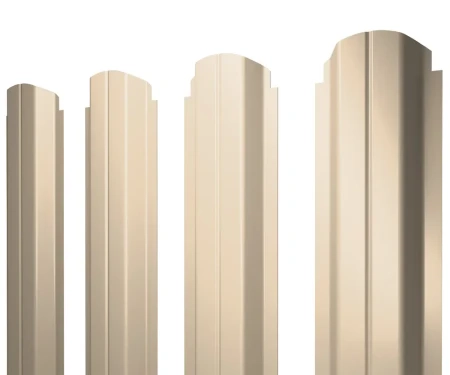 П-образный Satin 0,5 RAL 1015 фигурный