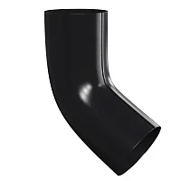 Колено трубы d-100 мм 60 гр Металл Профиль FORAMINA PUR Purman двухсторонний 0,6 RAL 9005