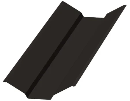 Планка ендовы верхняя Металл Профиль 76x76x2000 Viking E 0,5 цвет RR 32