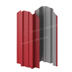 Штакетник Металл Профиль Прямоугольный Trapeze Полиэстер 0,45 фигурный
