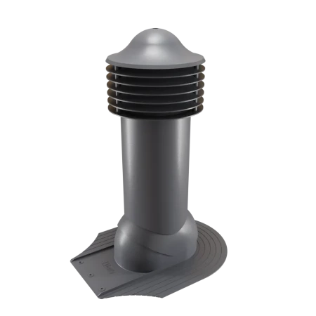 125/650 утепленный для мягкой кровли при монтаже цвет серый (RAL 7024)