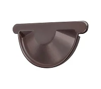 Заглушка желоба d-125 мм торцевая универсальная Grand Line PE Полиэстер двухсторонний 0,6 RR 32