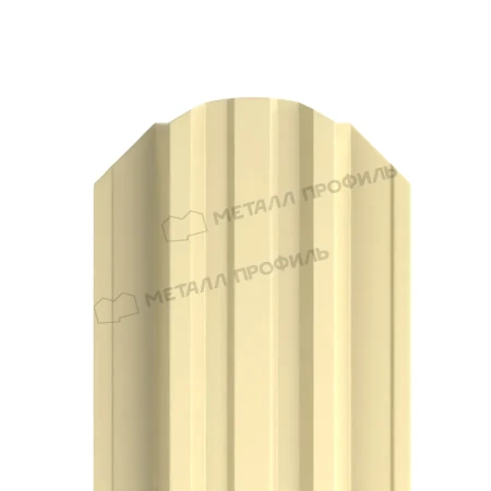 Прямоугольный Trapeze Полиэстер 0,45 RAL 1014 фигурный