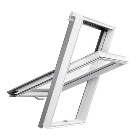 Мансардное окно RoofLITE+ TRIO PVC APY B1500 в Санкт-Петербурге фото