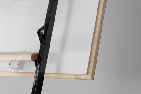 Чердачная люк-лестница Oman Складная комбинированная 3-х секционная Stallux в Санкт-Петербурге фото