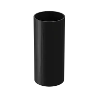 Труба водосточная ПВХ d-100 мм 1 м Döcke Lux карбон RR 33