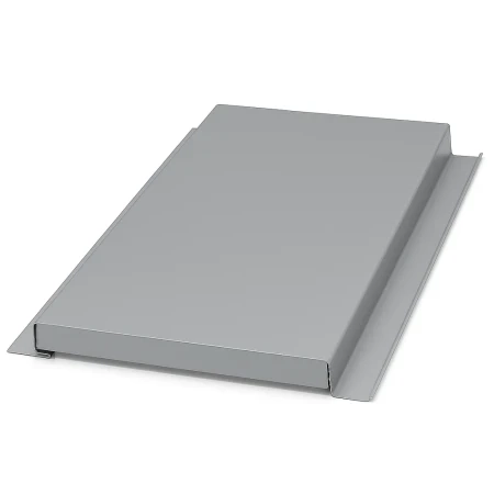 Линеарная панель Металл профиль Primepanel-Т-Г 24х178 мм с рустом Norman Ral 9006