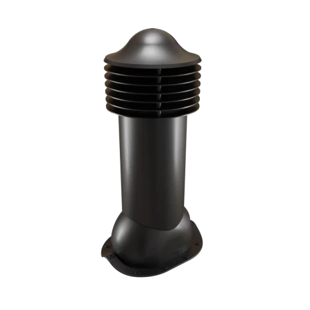 125/650 не утепленный для металлочерепицы цвет черный (RAL 9005)