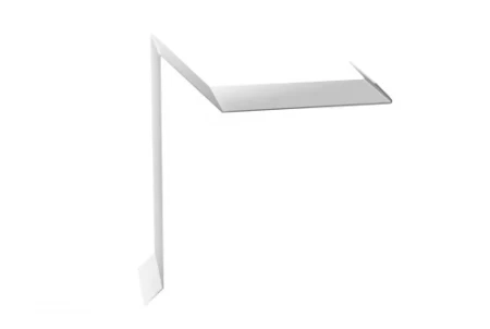 Планка ветровая для мягкой кровли двойная завальцовка Grand Line 60x30x90 0,5 Satin цвет RAL 9003