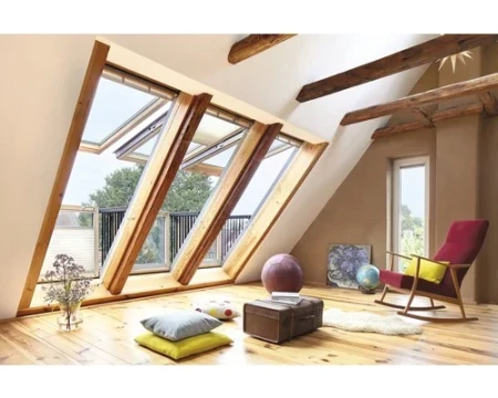 Окно-балкон Velux GDL 3066 в Санкт-Петербурге фото