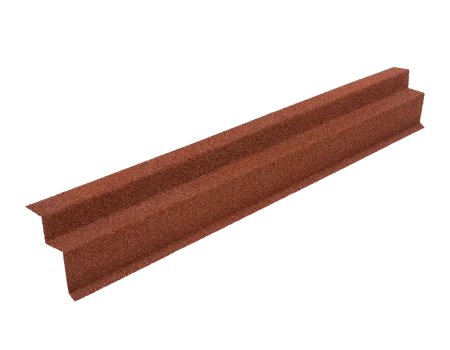 Планка карнизная для композитной черепицы Luxard цвет Коралловый Планка карнизная для композитной черепицы Luxard цвет Коралловый