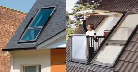 Окно-балкон Velux GDL 3066 в Санкт-Петербурге фото