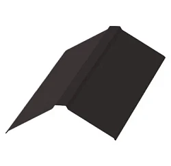 Планка конька плоского Металл Профиль 120x120x2000 Viking E 0,5