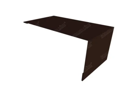 Планка мансардная Grand Line 80x20 0,45 Полиэстер цвет RAL 8017