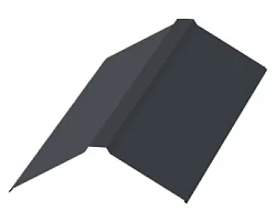 Планка конька плоского Металл Профиль 150x150x2000 Viking 0,45