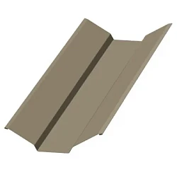 Планка ендовы верхняя Металл Профиль 76x76x2000 Полиэстер 0,45 Планка ендовы верхняя Металл Профиль 76x76x2000 Полиэстер 0,45