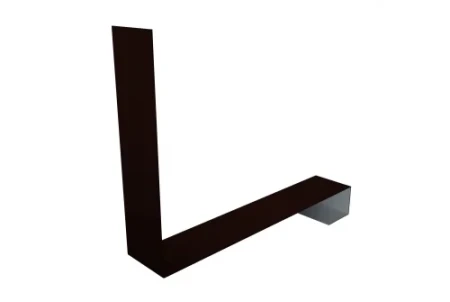 Планка примыкание нижнее к трубе фальц Grand Line 0,5 Satin цвет RR 32