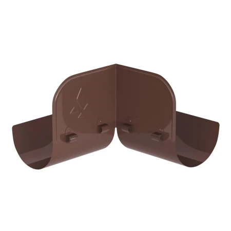 Ограничитель перелива желоба d-150 мм угловой Aquasystem Premium PU 0,6 RAL 8017 Ограничитель перелива желоба d-150 мм угловой Aquasystem Premium PU 0,6 RAL 8017