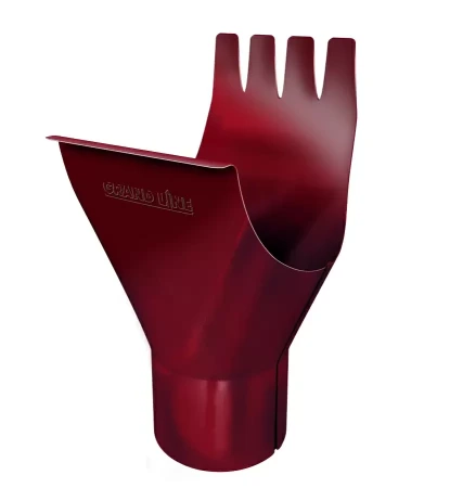 Воронка желоба d-125x90 мм Grand Line Полиуретан 0,6 RAL 3005