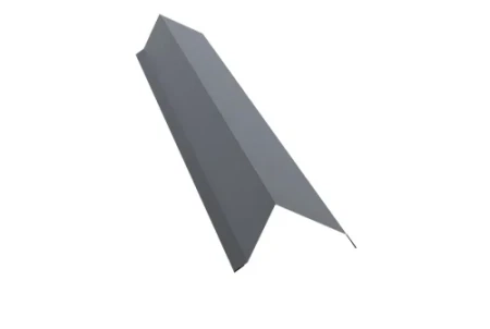 Планка торцевая Grand Line 80x100 0,45 Полиэстер цвет RAL 9006