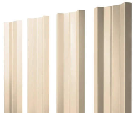 М-образный Satin 0,5 RAL 1015 прямой