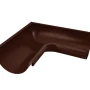 Угол желоба внутренний d-150 мм 90 гр Aquasystem Premium Pural Matt 0,6 RAL 8017