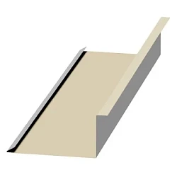 Планка примыкания нижняя Металл Профиль 250x122x2000 Полиэстер 0,45