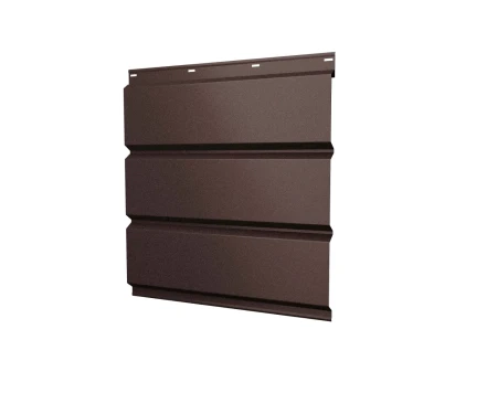 Металлический софит Grand Line PurLite Matt 0,5 без перфорации Ral 8017