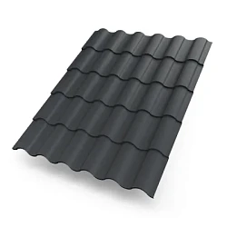Металлочерепица Grand Line Kredo Rooftop Matte (Стальной бархат) 0,5