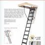 Чердачная люк-лестница Oman Складная 3-х секционная Metal T3 в Санкт-Петербурге фото