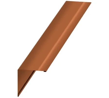 Планка угла наружного Металл Профиль 115x115x2000 0,5 AGNETA цвет Copper
