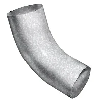 Колено трубы d-100 мм 60 гр. Grand Line GL ZN 0,55 Оцинкованное