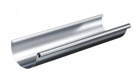 Желоб водосточный d-150 мм 3 м Aquasystem Premium 4,0 Оцинкованный