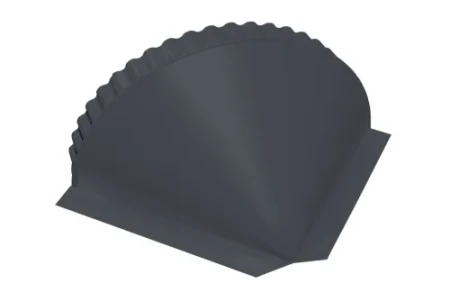 Заглушка конусная Grand Line 0,5 Satin Matt цвет RAL 7024 Заглушка конусная Grand Line 0,5 Satin Matt цвет RAL 7024