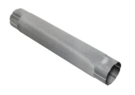 Труба круглая соединительная d-90 мм 1 м Grand Line Optima 0,55 Оцинкованная