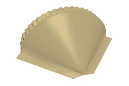 Заглушка малая конусная Grand Line 0,45 Полиэстер цвет RAL 1014 Заглушка малая конусная Grand Line 0,45 Полиэстер цвет RAL 1014