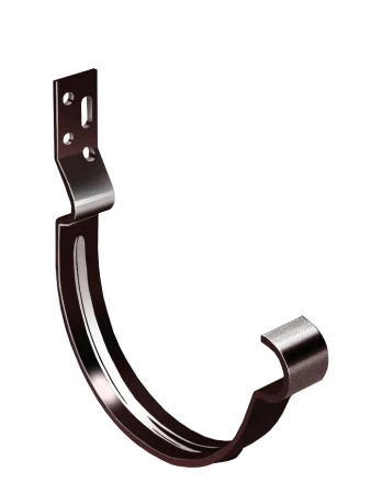 Крюк желоба d-150 мм короткий (карнизный) Grand Line Полиуретан 4,0 RAL 8017